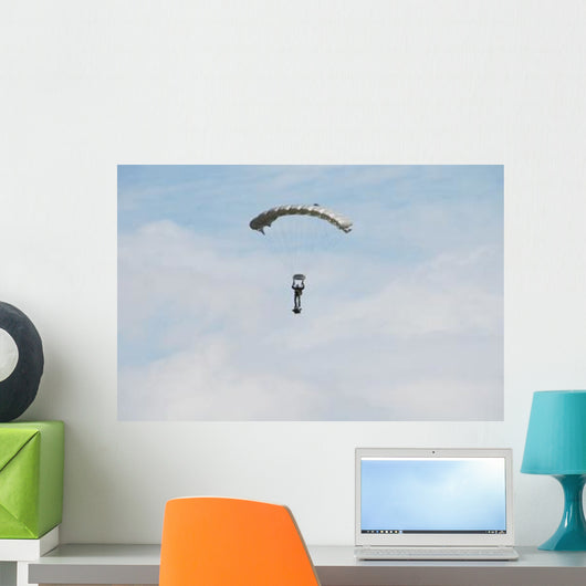 Paratrooper Belgian Army Air Wall Decal Design 1