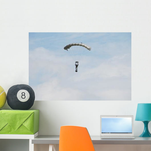 Paratrooper Belgian Army Air Wall Decal Design 1