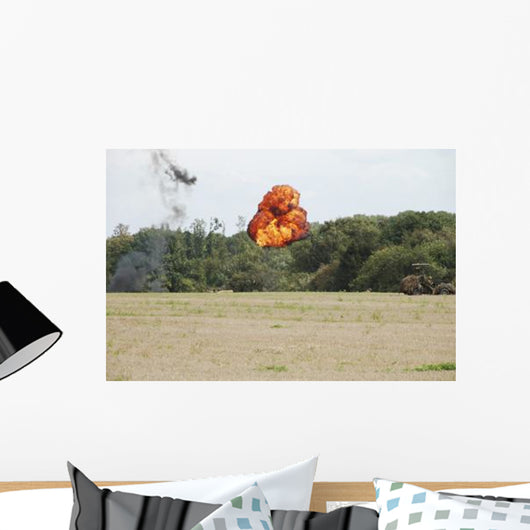 Belgian Paratroopers under Attack Wall Decal