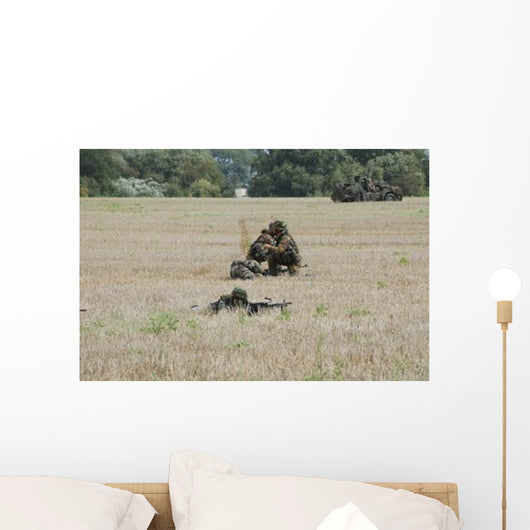 Evacuation Wounded Soldier Ambulance Wall Decal Design 4