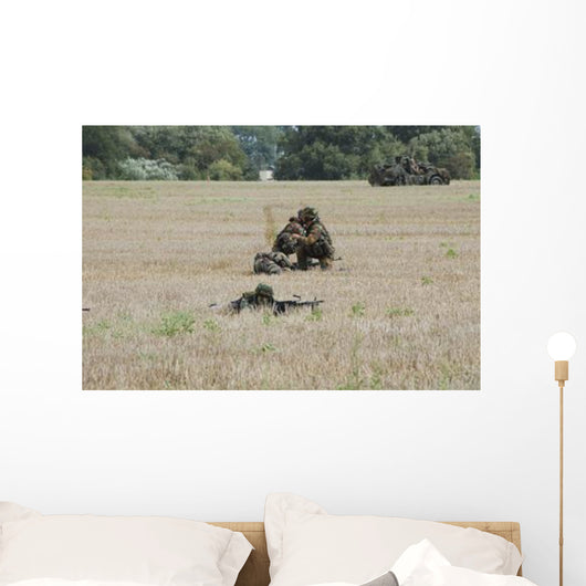 Evacuation Wounded Soldier Ambulance Wall Decal Design 4