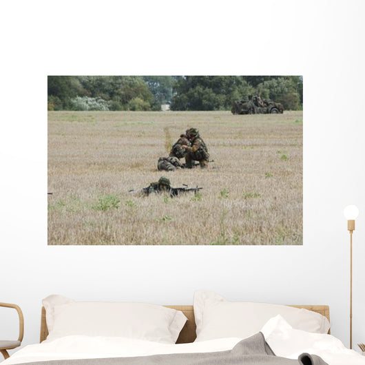 Evacuation Wounded Soldier Ambulance Wall Decal Design 4