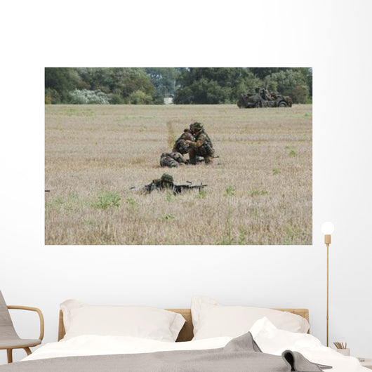 Evacuation Wounded Soldier Ambulance Wall Decal Design 4