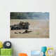 Evacuation Wounded Soldier Ambulance Wall Decal Design 2