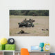 Evacuation Wounded Soldier Ambulance Wall Decal Design 1