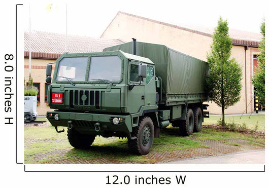 Iveco M250 8 Ton Wall Decal Design 4