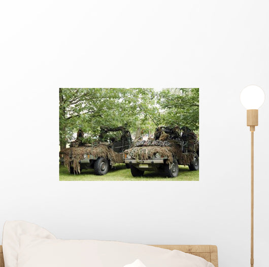 Vw Iltis Jeeps Used Wall Decal
