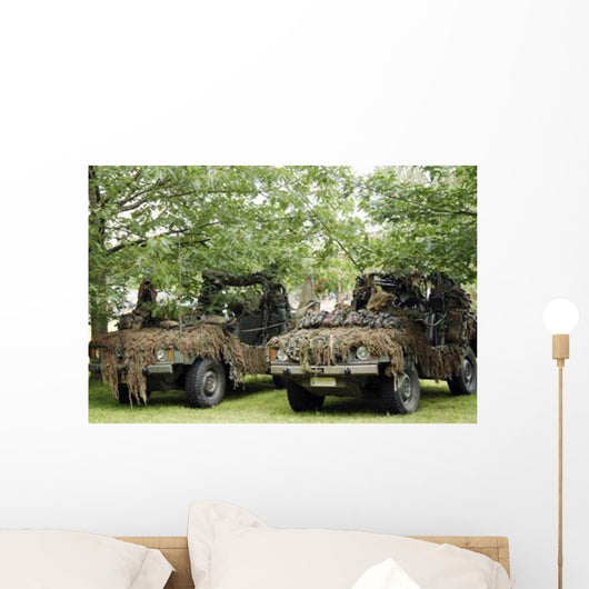Vw Iltis Jeeps Used Wall Decal