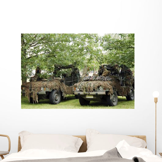 Vw Iltis Jeeps Used Wall Decal