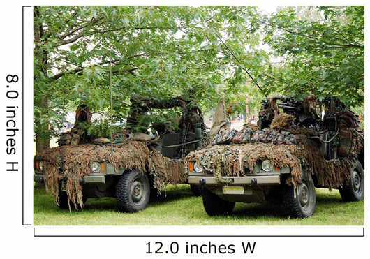 Vw Iltis Jeeps Used Wall Decal