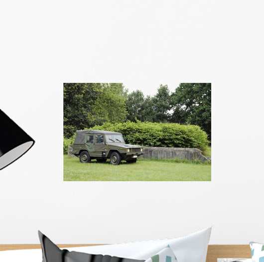Vw Iltis Jeep Used Wall Decal