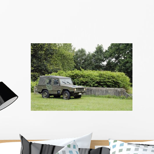 Vw Iltis Jeep Used Wall Decal
