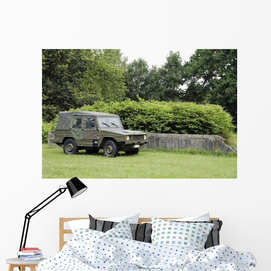 Vw Iltis Jeep Used Wall Decal