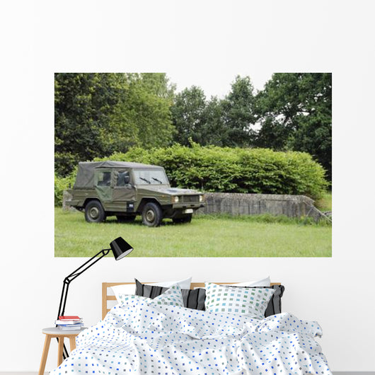 Vw Iltis Jeep Used Wall Decal