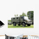 Unimog Truck Belgian Army Wall Decal Design 2