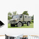 Unimog Truck Belgian Army Wall Decal Design 1