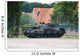 Leopard 1a5 Belgian Army Wall Decal Design 12