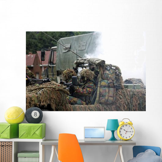 Recce or Scout Team Wall Decal Design 2