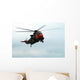 Sea King Helicopter Use Wall Decal Design 2