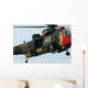 Sea King Helicopter Use Wall Decal Design 1