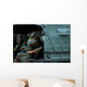 Belgian Para Commandos Entering Scene Wall Decal Design 1