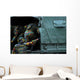 Belgian Para Commandos Entering Scene Wall Decal Design 1