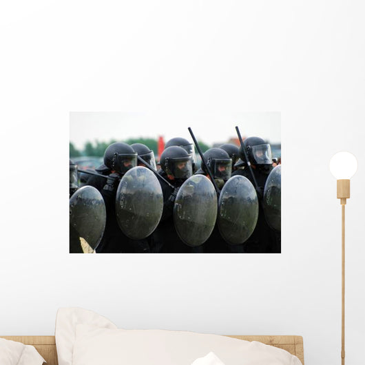 Training Session Riot and Wall Decal Design 2