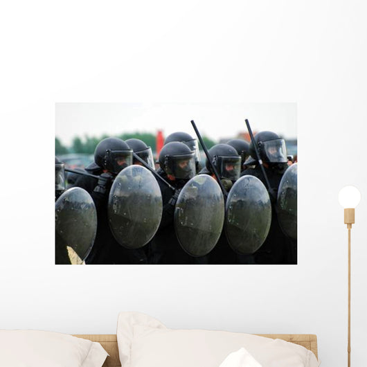 Training Session Riot and Wall Decal Design 2