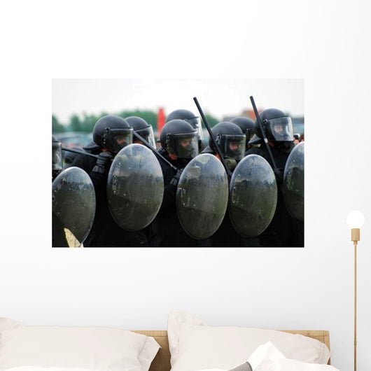 Training Session Riot and Wall Decal Design 2