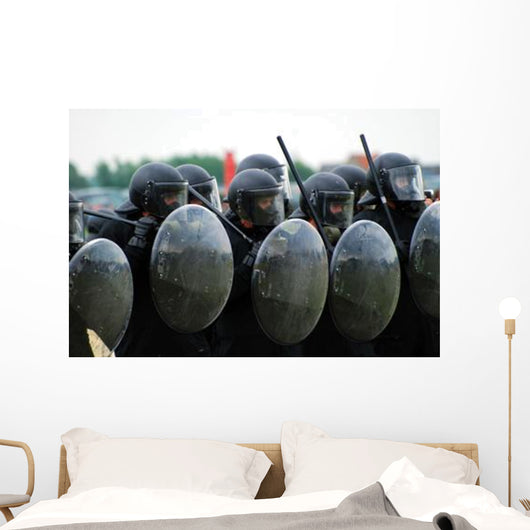 Training Session Riot and Wall Decal Design 2
