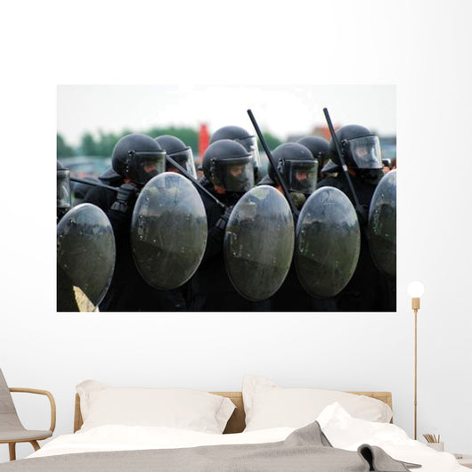 Training Session Riot and Wall Decal Design 2