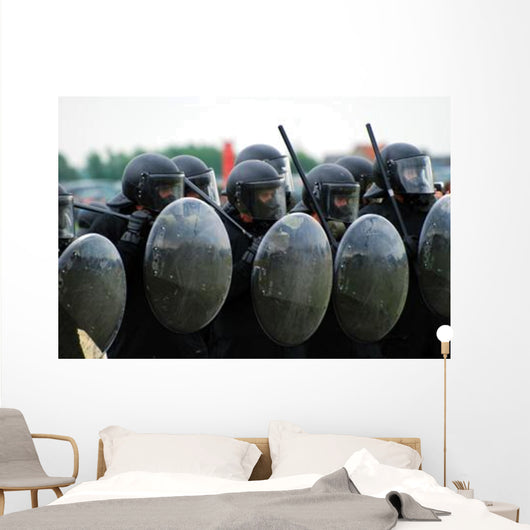 Training Session Riot and Wall Decal Design 2