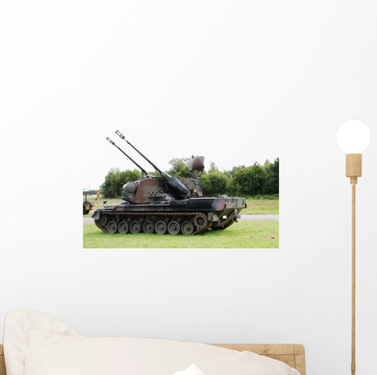 Gepard Anti-aircraft Tank Belgian Wall Decal