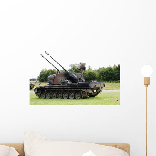 Gepard Anti-aircraft Tank Belgian Wall Decal