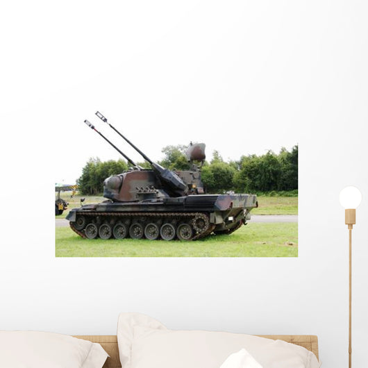 Gepard Anti-aircraft Tank Belgian Wall Decal