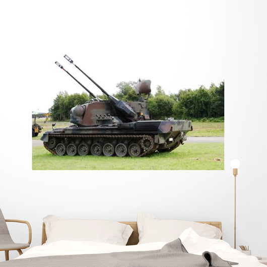Gepard Anti-aircraft Tank Belgian Wall Decal