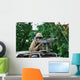Belgian Army Soldier Handling Wall Decal