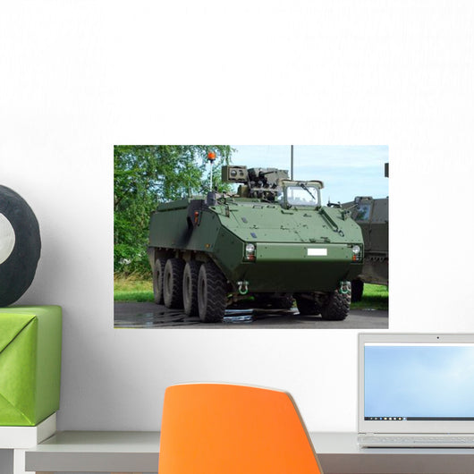 Piranha Iiic Belgian Army Wall Decal Design 6