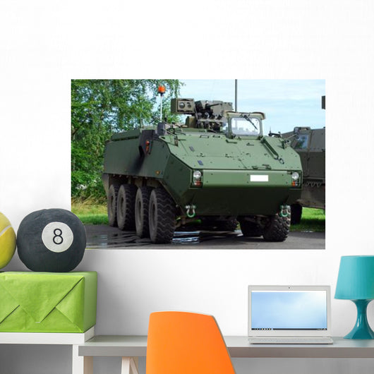 Piranha Iiic Belgian Army Wall Decal Design 6