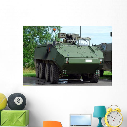 Piranha Iiic Belgian Army Wall Decal Design 6