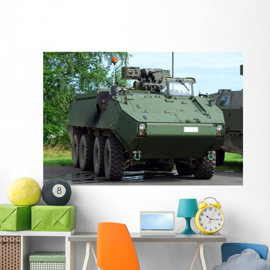 Piranha Iiic Belgian Army Wall Decal Design 6