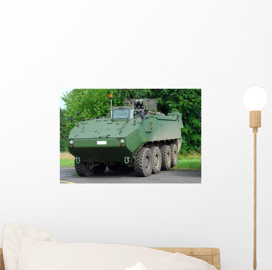 Piranha Iiic Belgian Army Wall Decal Design 5