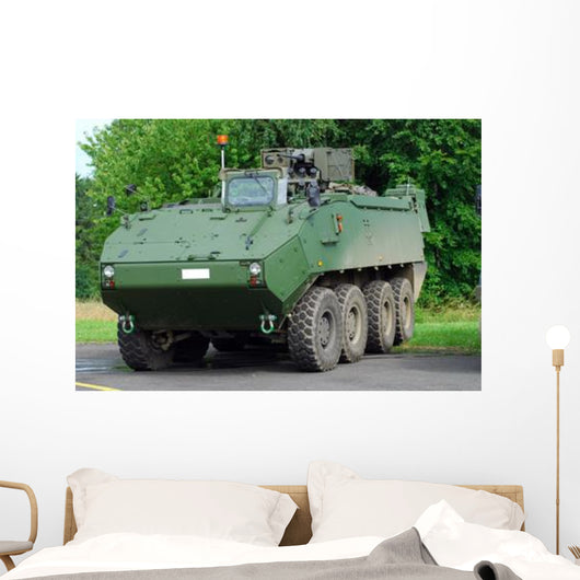 Piranha Iiic Belgian Army Wall Decal Design 5