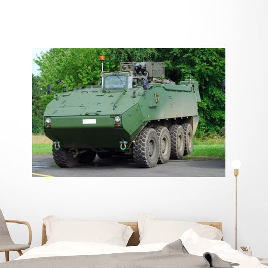 Piranha Iiic Belgian Army Wall Decal Design 5