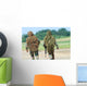 Two Snipers Belgian Army Wall Decal