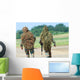 Two Snipers Belgian Army Wall Decal