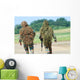 Two Snipers Belgian Army Wall Decal