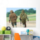 Two Snipers Belgian Army Wall Decal