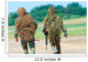 Two Snipers Belgian Army Wall Decal