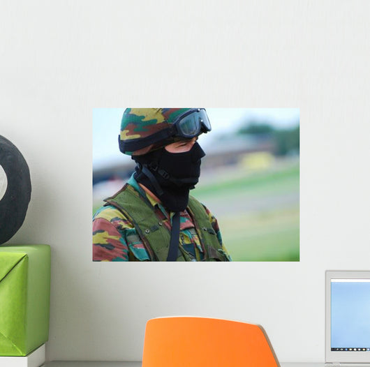 Soldier Special Forces Group Wall Decal